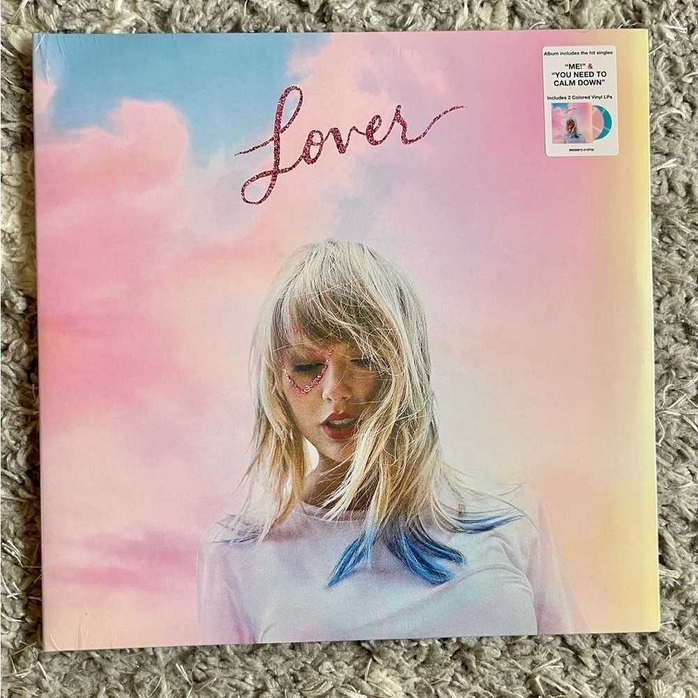 Taylor Swift- Lover Vinyl 2- disc color set- NWT